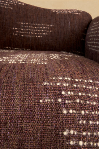 Artisanal Linen-Cotton Weave - Rosewood
