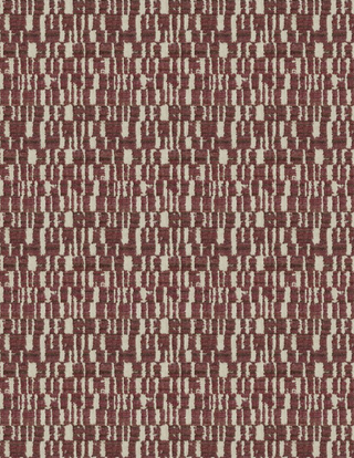 Graphic Linen Jacquard - Oxblood