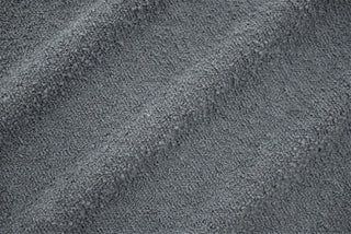 Plush Cotton Bouclé - Steel Blue